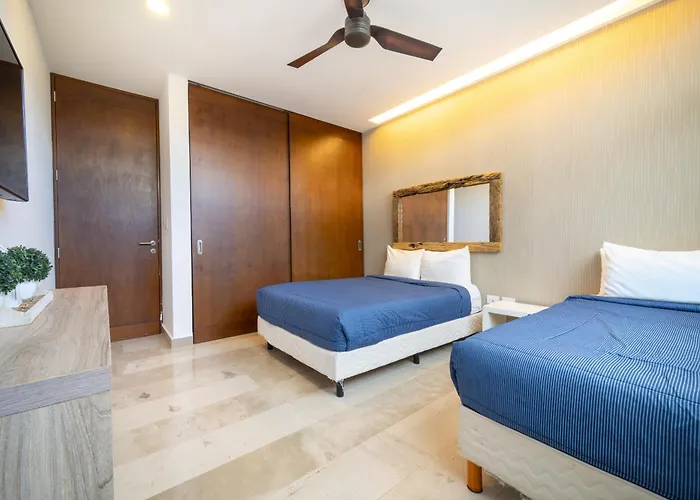 Cruz Con Mar 2br - Private Jacuzzi & Bbq 406 Appartement Playa del Carmen