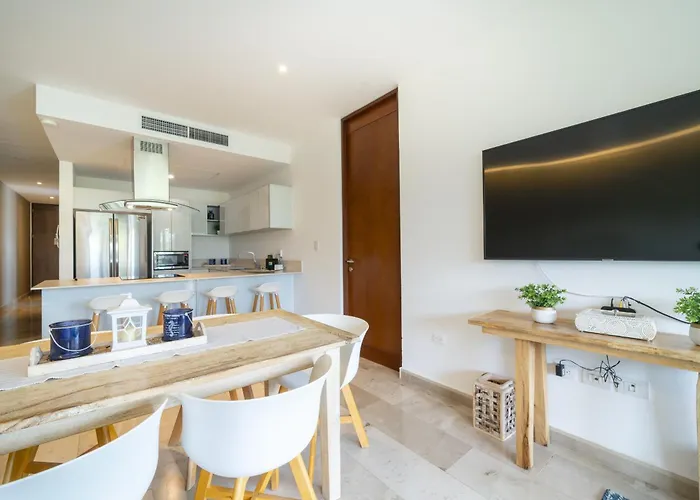 Cruz Con Mar 2br - Private Jacuzzi & Bbq 406 Playa del Carmen