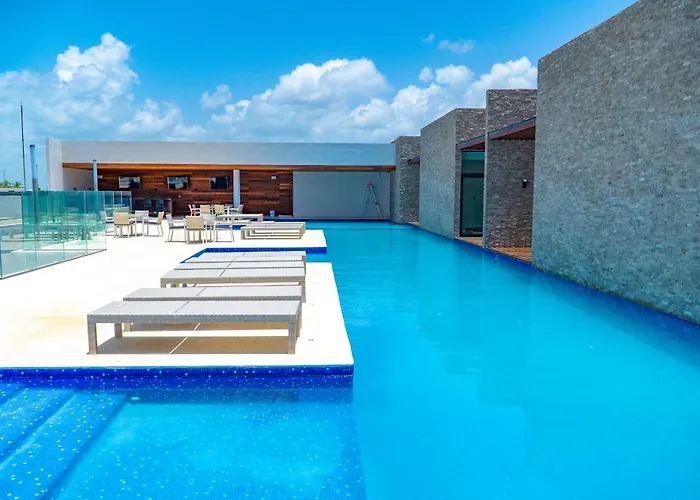 Cruz Con Mar 2br - Private Jacuzzi & Bbq 406 * Playa del Carmen
