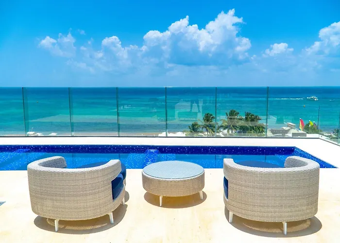 Appartement Cruz Con Mar 2br - Private Jacuzzi & Bbq 406 Playa del Carmen